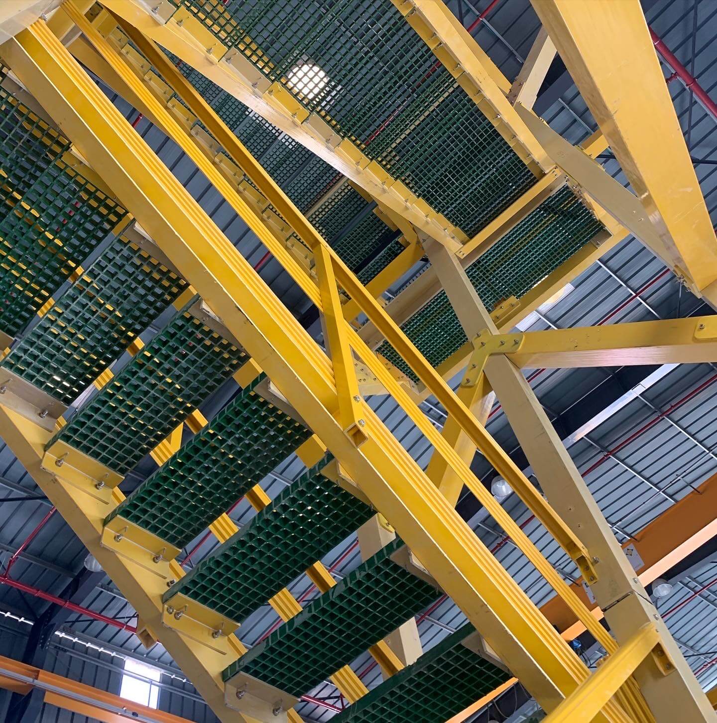 FRP Industrial Platform