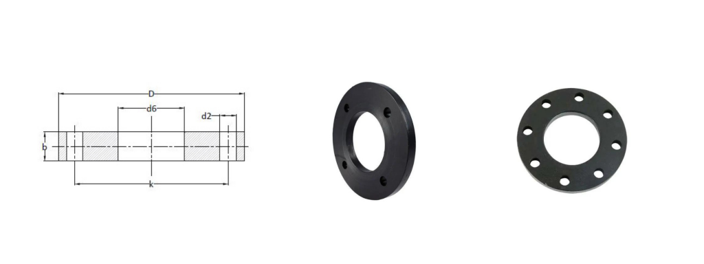 PE Flanges with Steel Inserts